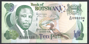 Botswana 24-a  UNC